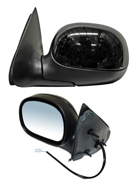 Espejo Ford Pickup 1997-2009 F150/ 250 2004-2009 Electrico Negro 3 Pines Izquierdo