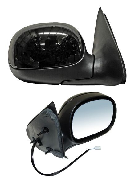 Espejo Ford Pickup 1997-2009 F150/ 250 2004-2009 Electrico Negro 3 Pines Derecho