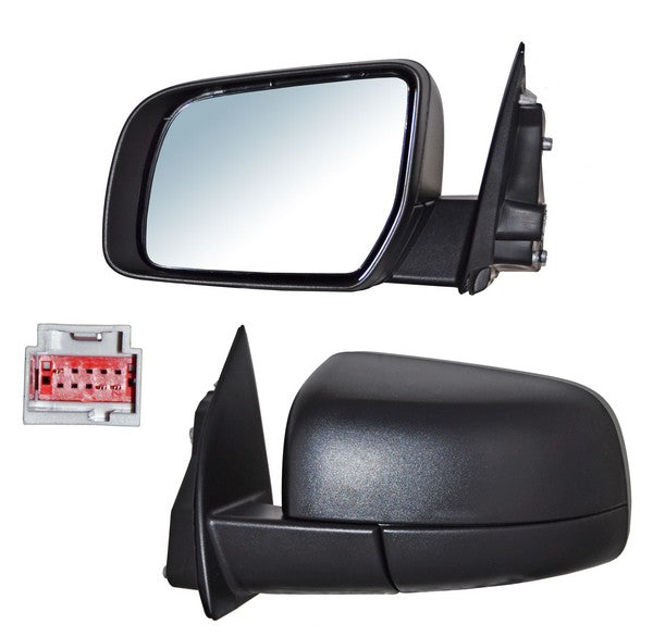 Espejo Ranger 2013-2016 Electrico Negro 3 Pines Izquierdo