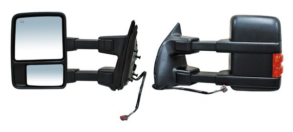 Espejo Ford Super Duty 2008-2016 Electrico C/Desemp C/Direcc Poroso Telescopico F250/ F350/ F450/ F550 7 Pines Ddm24A Izquierdo