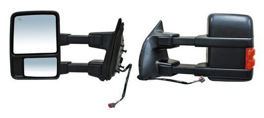Espejo Ford Super Duty 2008-2016 Electrico C/Desemp C/Direcc Poroso Telescopico F250/ F350/ F450/ F550 7 Pines Ddm24A Izquierdo