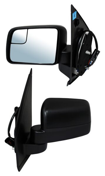 Espejo Transit 2007-2013 Electrico C/Punto Ciego Poroso Izquierdo