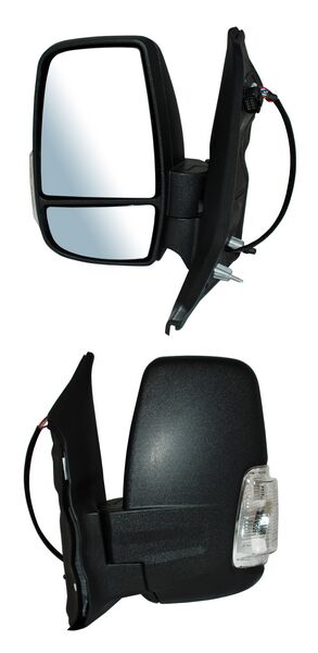 Espejo Transit 2015-2017 Electrico C/Desemp C/Direcc Blanca Poroso Autoabatible 8 Pines Izquierdo