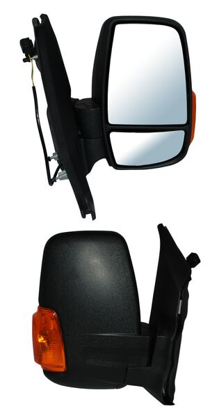 Espejo Transit 2015-2017 S/Cont C/Direcc Ambar Poroso 2 Pines derecho