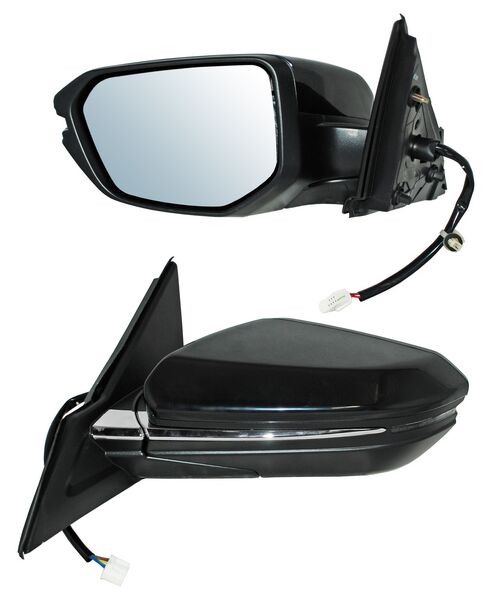 Espejo Honda Civic 2016-2019 Electrico P/PInterior C/Cromo C/Dirrec C/Desemp Q10 7 Pines Izquierdo