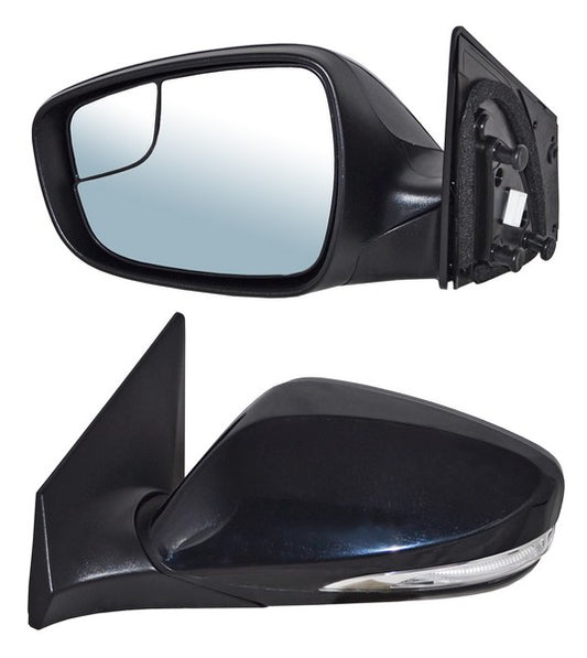 Espejo Hyundai Elantra 2015-2016 Electrico C/Desemp C/Direcc P/PInterior C/Punto Ciego 6 Pines Izquierdo