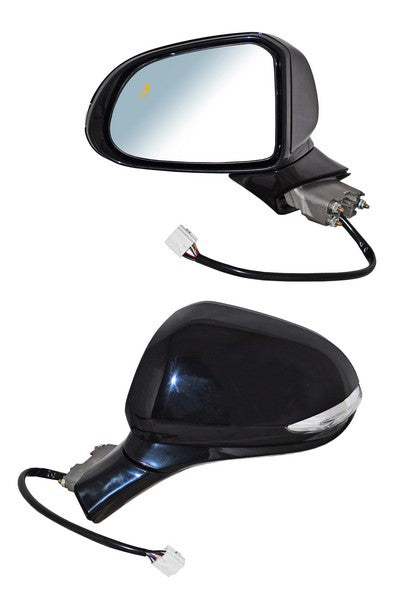 Espejo Santa Fe 2019-2020 Electrico P/PInterior C/Direcc C/Sens Punto Ciego C/Luz Inf C/Desemp 10 Pines derecho