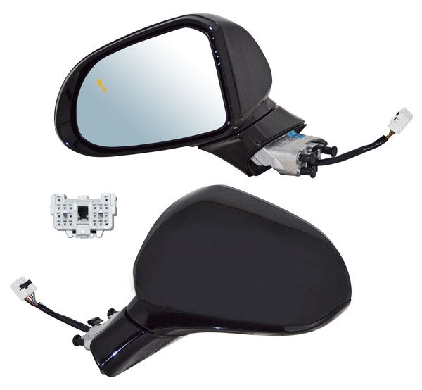 Espejo Santa Fe 2019-2020 Electrico P/PInterior C/Sens Punto Ciego C/Luz Inf C/Desemp 8 Pines Izquierdo