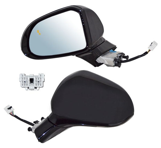 Espejo Santa Fe 2019-2020 Electrico P/PInterior C/Sens Punto Ciego C/Luz Inf C/Desemp 8 Pines Izquierdo