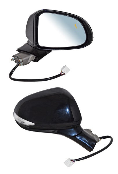 Espejo Santa Fe 2019-2020 Electrico P/PInterior C/Direcc C/Sens Punto Ciego C/Luz Inf C/Desemp 10 Pines Izquierdo