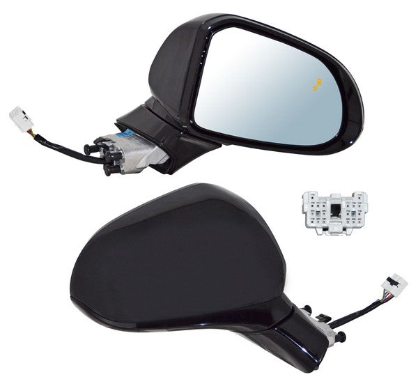 Espejo Santa Fe 2019-2020 Electrico P/PInterior C/Sens Punto Ciego C/Luz Inf C/Desemp 8 Pines derecho