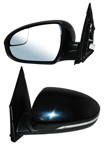 Espejo Tucson 2016-2019 Electrico P/PInterior C/Desemp C/Direcc C/Punto Ciego 8 Pines Izquierdo