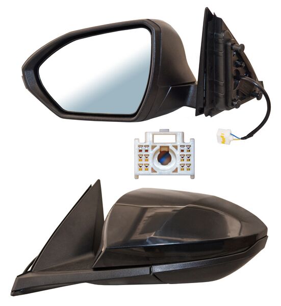 Espejo Tucson 2022-2023 Electrico P/PInterior 3 Pines Izquierdo