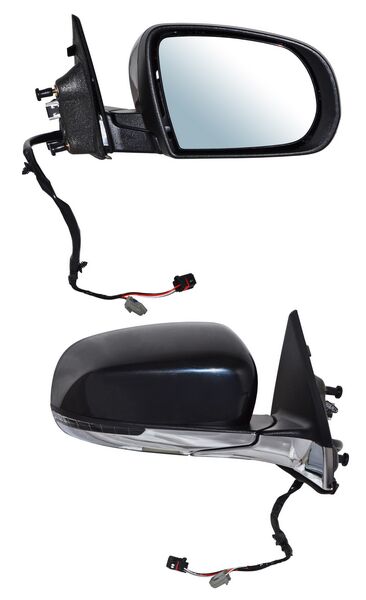 Espejo Compass 2018-2022 Electrico P/PInterior C/Cromo C/Direcc C/Desemp 7 Pines derecho