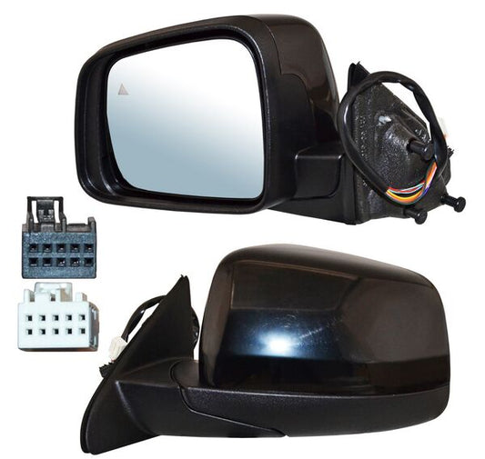 Espejo Grand Cherokee 2011-2014 Electrico P/PInterior C/Mem Autoabatible C/Desemp C/Sensor Punto Ciego 13 Pines 336 Izquierdo