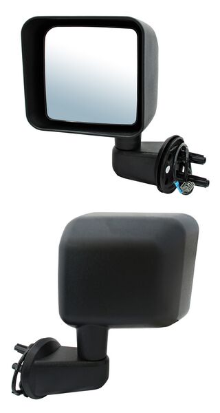 Espejo Wrangler 2014-2017 Electrico Poroso C/Desemp 5 Pines Izquierdo