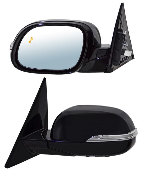 Espejo Soul 2016-2019/ Usa 2014-2019 Electrico P/PInterior C/Desemp C/Direcc Autoabatible C/Sens Punto Ciego 8 Pines Mtp Izquierdo