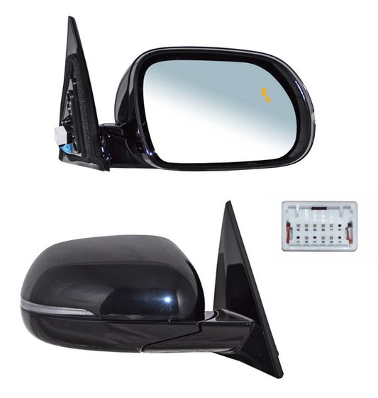 Espejo Soul 2020-2022 Electrico P/PInterior C/Direcc C/Desemp C/Sens Punto Ciego 8 Pines derecho