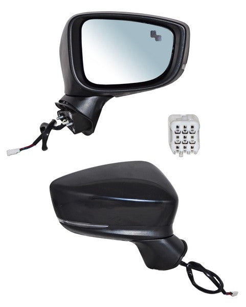 Espejo Mazda 3 2017-2018 Electrico PInterior C/Desemp C/Direcc C/Sens Punto Ciego 7 Pines derecho