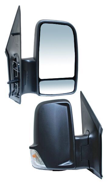 Espejo Mercedes Benz Sprinter 2007-2018 / Crafter 2010-2016 Electrico C/Luz 6 Pines derecho