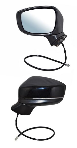 Espejo Mazda Cx5 2018-2021 Electrico P-PInterior C/Direcc C/Sens Punto Ciego C/Desemp 7 Pines Izquierdo