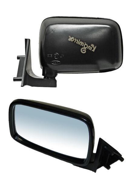 Espejo Mazda Pickup 1986-1993 S/Cont Negro Base/ Se-5/ Le-5/ Lx Izquierdo