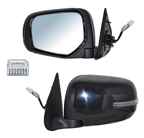 Espejo Mitsubishi Pickup L200 2016-2018 Electrico P/PInterior C/Direcc Autoabatible 7 Pines Izquierdo