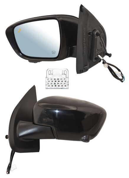 Espejo Frontier 2021-2023 Electrico P/PInterior C/Sensor Punto Ciego C/Desemp C/Monitor Vision Periferica 11 Pines Izquierdo