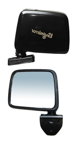 Espejo Nissan Pickup D21 1986-1988 S/Cont Negro Izquierdo