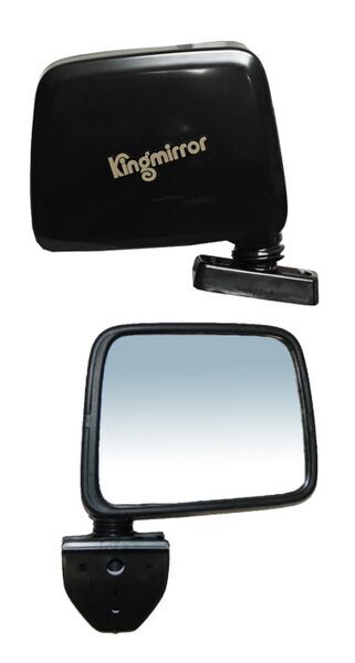 Espejo Nissan Pickup D21 1986-1988 S/Cont Negro Derecho