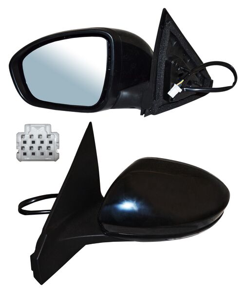 Espejo Nissan Sentra 2020-2022 Electrico P/PInterior C/Direcc 7 Pines T20 7 Pines Izquierdo