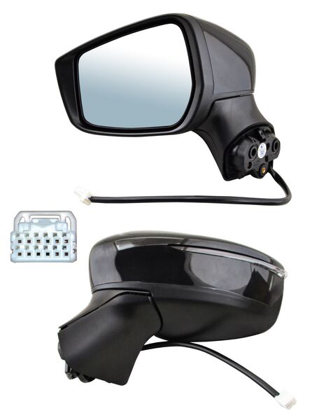 Espejo Versa 2020-2023 Electrico P/PInterior C/Direcc 5 Pines T20 Izquierdo