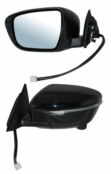 Espejo Xtrail 2015-2019 Electrico P/PInterior C/Direcc C/Camara C/Desemp 11 Pines Izquierdo