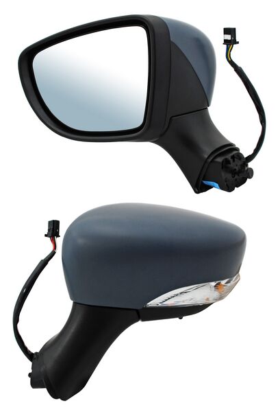 Espejo Clio Rs 2015-2017 Electrico P/PInterior C/Direcc C/Desemp Autoabatible Mtp 9 Pines Izquierdo