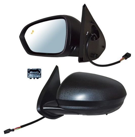 Espejo Duster 2021-2022 Electrico Poroso C/Desemp 9 Pines Izquierdo