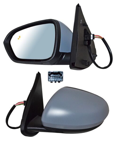 Espejo Duster 2021-2022 Electrico P/PInterior C/Desemp 9 Pines Izquierdo