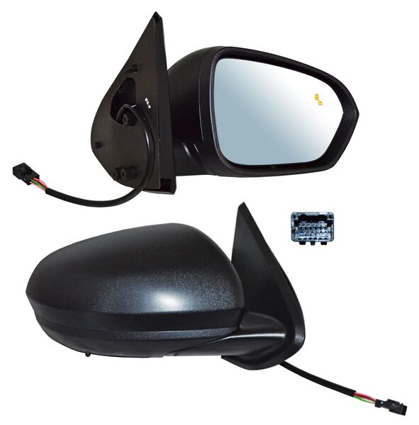 Espejo Duster 2021-2022 Electrico Poroso C/Desemp C/Sensor 9 Pines derecho