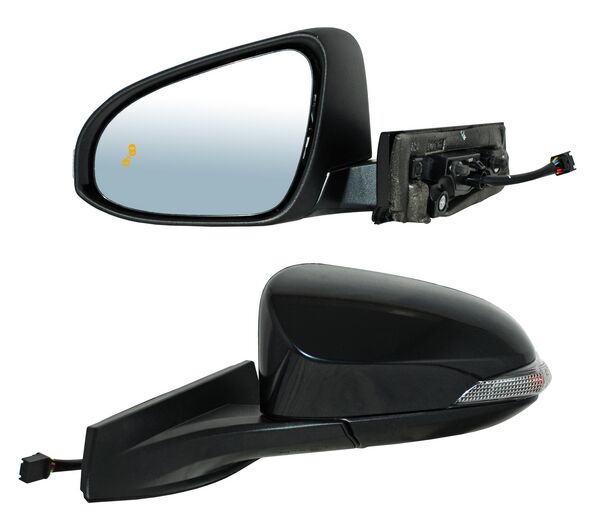 Espejo Chr 2018-2020 Electrico C/Desemp C/Direcc C/Luz Inf C/Sens Punto Ciego Autoabat 11 Pines Izquierdo