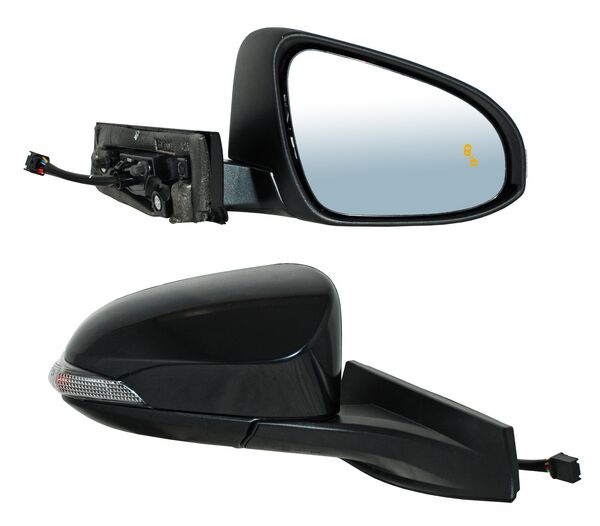 Espejo Chr 2018-2020 Electrico C/Desemp C/Direcc C/Luz Inf C/Sens Punto Ciego Autoabat 11 Pines derecho