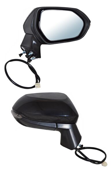 Espejo Corolla 2020-2021 Electrico P/PInterior C/Direcc C/Desemp 6 Pines derecho