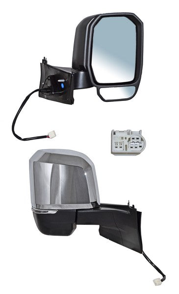 Espejo Toyota Hiace 2020-2023 Electrico Crom C/Direcc Autoabatible 7 Pines derecho