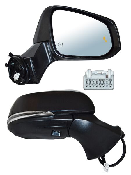 Espejo Highlander 2020-2021 Electrico P/PInterior C/Direcc C/Sens Punto Ciego C/Desemp C/Mem C/Luz Inf 12 Pines Derecho