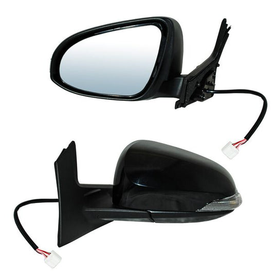 Espejo Prius C 2018-2019 / Usa 2012-2019 Electrico P/PInterior C/Desemp C/Direcc 6 Pines Izquierdo