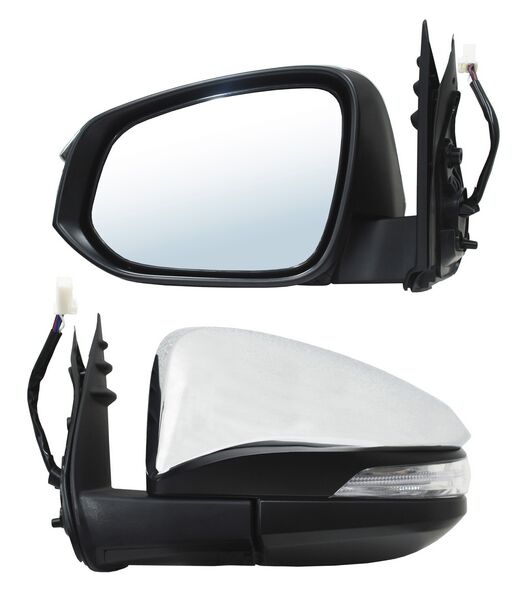 Espejo Hilux 2016-2022 Electrico Crom C/Direcc T20 7 Pines Izquierdo