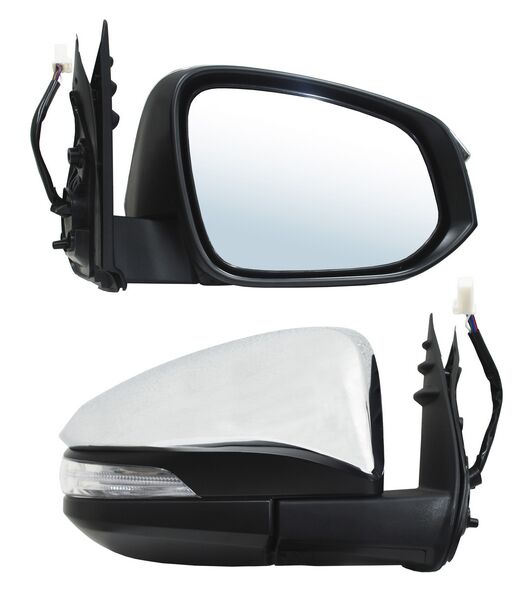 Espejo Hilux 2016-2022 Electrico Crom C/Direcc T20 7 Pines derecho