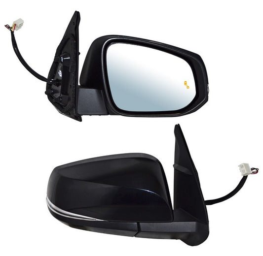 Espejo Tacoma 2016-2021 Electrico C/Desemp C/Direcc C/Sens Punto Ciego P/PInterior 8 Pines derecho