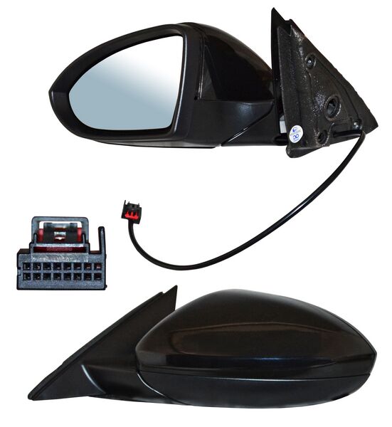 Espejo Jetta 2019-2021 Electrico C/Desemp 5 Pines Izquierdo