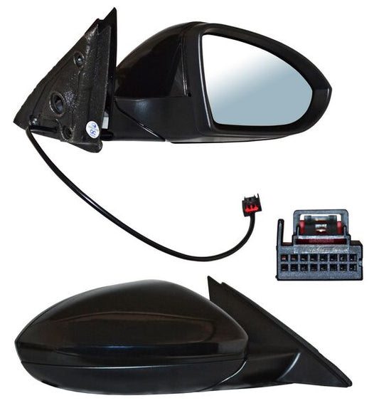 Espejo Jetta 2019-2021 Electrico C/Desemp 5 Pines derecho