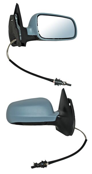 Espejo Jetta Clasico 1999-2015 / Golf 1999-2007 C/Cont Man Gde Luna Clara Gl/ Gli/ Gls/ Glx/ Tdi/ Vr6/ Soccer/ Europa/ Comfortline 3 Derecho 28510