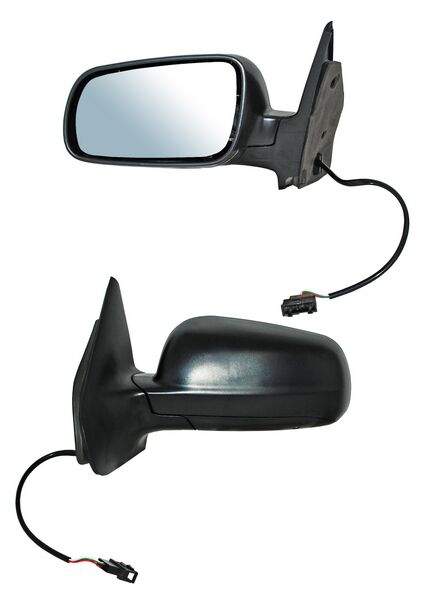 Espejo Jetta Clasico 1999-2015 / Golf 2000-2005 Electrico Gde Luna Azul 3 Pines Izquierdo